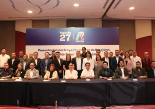   PRESENTAN ANTE REPRESENTANTES CIUDADANOS PROYECTO DEL TREN DE PASAJEROS    