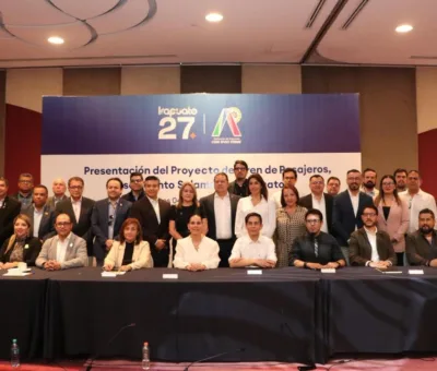   PRESENTAN ANTE REPRESENTANTES CIUDADANOS PROYECTO DEL TREN DE PASAJEROS    