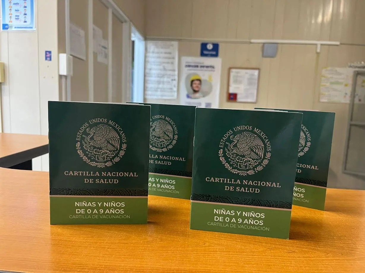 SSG dispone de más de 300 mil Cartillas de Vacunación para menores de 0 a 9 años de edad