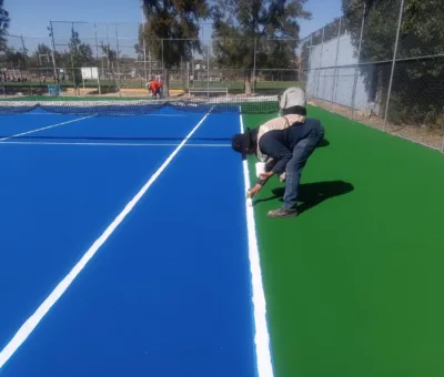 Purísima invierte en la mejora de espacios deportivos