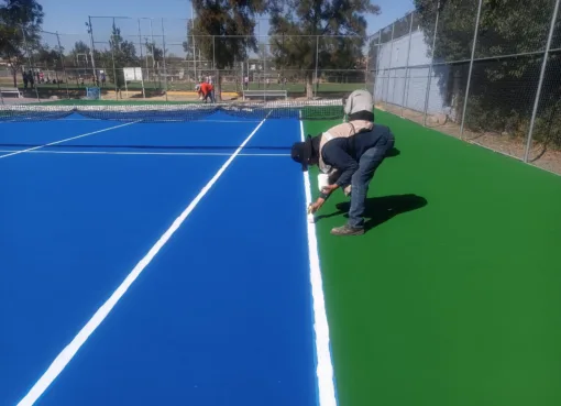 Purísima invierte en la mejora de espacios deportivos