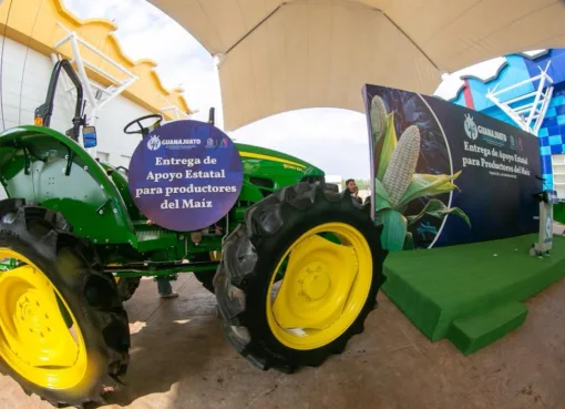 Entrega Gobernadora apoyos a los productores de maíz de Guanajuato