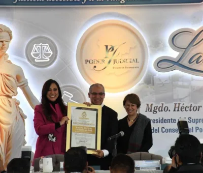 Rinde Presidente del Supremo Tribunal de Justicia y del Consejo del Poder Judicial del Estado de Guanajuato el Informe Anual de Labores 2025