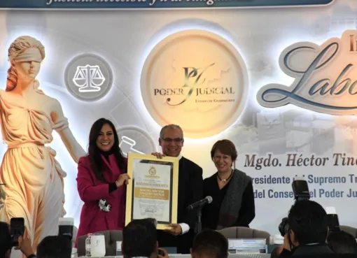 Rinde Presidente del Supremo Tribunal de Justicia y del Consejo del Poder Judicial del Estado de Guanajuato el Informe Anual de Labores 2025