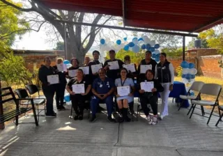 SSG promueve la acreditación del Grupo de Ayuda Mutua del municipio de Santiago Maravatío “Perlas de Vida”