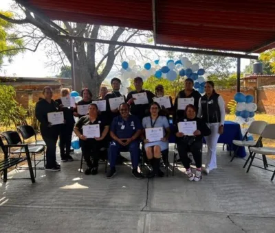 SSG promueve la acreditación del Grupo de Ayuda Mutua del municipio de Santiago Maravatío “Perlas de Vida”