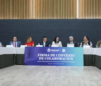 Secretaría de Economía firma convenio con INDEX para certificar empresas IMMEX y potenciar exportaciones