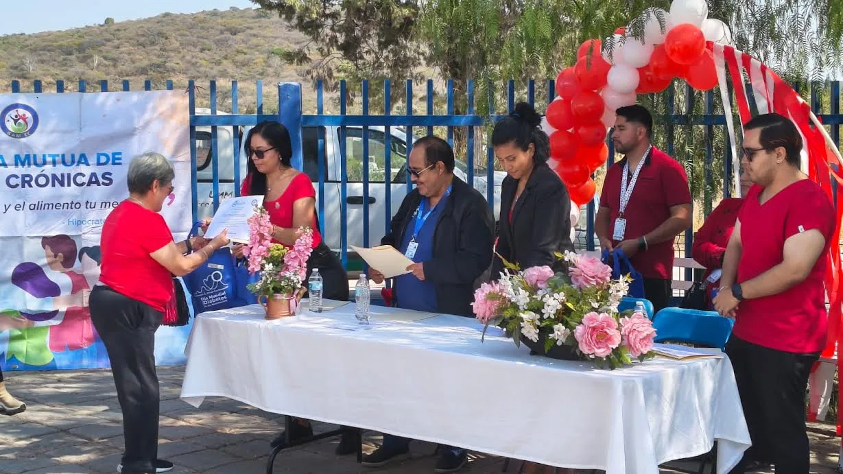 SSG acreditó en salud al Grupo de Ayuda Mutua de la comunidad de Ibarra en Acámbaro