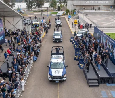 CONFIA crece y se fortalece; la Gobernadora presenta el Plan de Carreteras Seguras y entrega 162 nuevas unidades