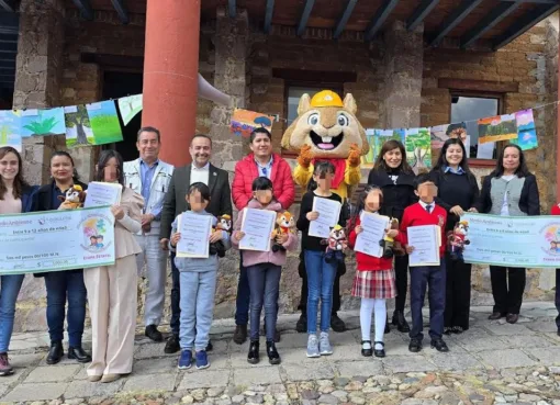Reconocen a los ganadores del concurso de dibujo “Vamos a pintar un árbol”