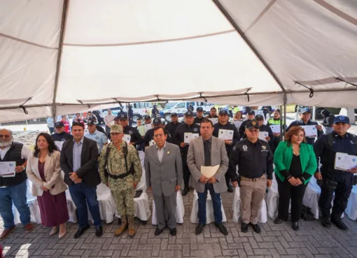 ALIANZA DE SEGURIDAD CIUDADANA ENTREGA RECONOCIMIENTOS A ELEMENTOS DE LA SECRETARÍA DE SEGURIDAD DE CELAYA