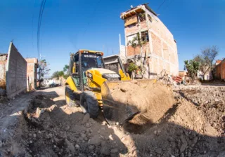 SIGUE CONSTRUCCIÓN DE PAVIMENTACIONES EN SAN MIGUEL DE ALLENDE
