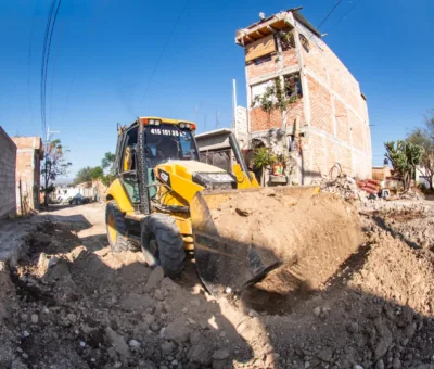 SIGUE CONSTRUCCIÓN DE PAVIMENTACIONES EN SAN MIGUEL DE ALLENDE