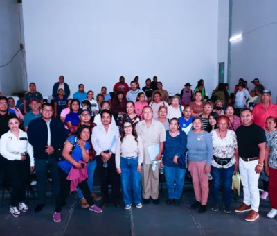 Gobierno de Villagrán sostuvo una reunión con comerciantes del municipio