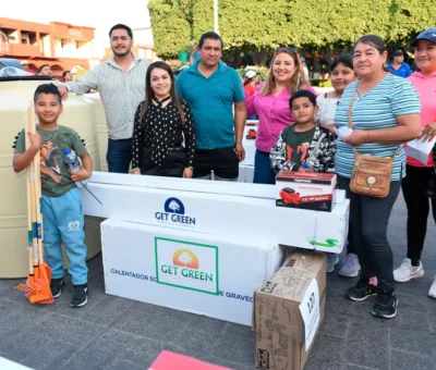 Villagrán entrega 161 kits para el hogar