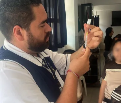 Guanajuato reporta control del sarampión y más de 400 mil dosis aplicadas.