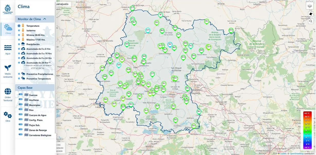 Gobierno de la Gente a la vanguardia en sistemas de información hídrico-ambientales