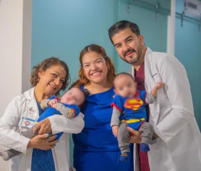 Logra UMAE HGP No. 48 del IMSS Guanajuato llevar a buen término embarazo gemelar con alto riesgo
