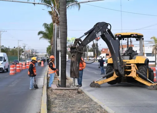 ARRANCA EMBELLECIMIENTO DE SALIDA A SALAMANCA CON OBRAS DE PAISAJISMO