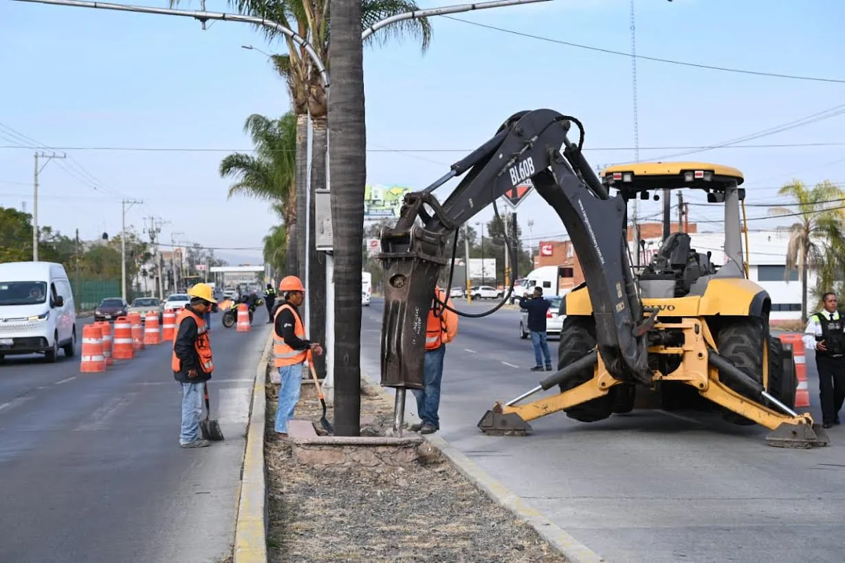 ARRANCA EMBELLECIMIENTO DE SALIDA A SALAMANCA CON OBRAS DE PAISAJISMO