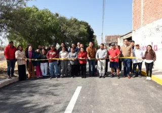 Villagrán inaugura calle Mariano Matamoros en Suchitlán