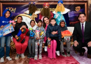 Villagrán festeja la llegada de los Reyes Magos
