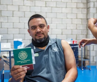 SSG llega a las 522 mil 748 dosis de vacunas antisarampión