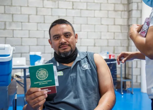 SSG llega a las 522 mil 748 dosis de vacunas antisarampión