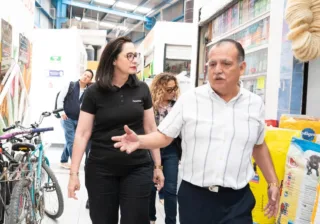 El Gobierno de la Gente refrenda su apoyo al comercio