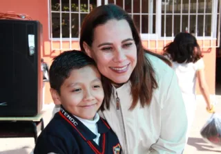 VISITAN PRIMARIA CUAUHTÉMOC CON PROGRAMA ‘LA PRESIDENTA EN TU ESCUELA’