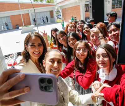 “En Guanajuato siempre vamos a hacer equipo por nuestra gente”, dijo la Gobernadora Libia Dennise durante la visita de la Presidenta Claudia Sheinbaum