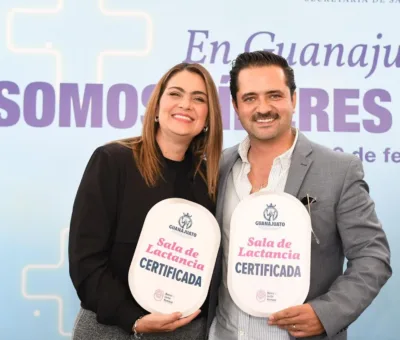 CERTIFICA GOBIERNO ESTATAL SALAS DE LACTANCIA EN IRAPUATO