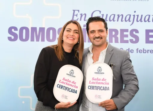 CERTIFICA GOBIERNO ESTATAL SALAS DE LACTANCIA EN IRAPUATO