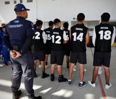Brillan Diamantes Negros en torneo de tochito bandera en el Centro de Internamiento Especializado para Adolescentes