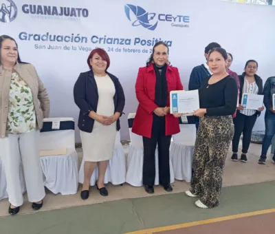 Refuerza CECyTEG Crianza Positiva y Convenios en San Juan de la Vega