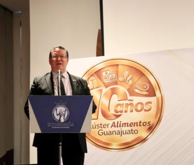 Conmemoran el 10° aniversario del Clúster Alimentos de Guanajuato