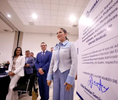 Avanza Guanajuato hacia una democracia sindical plena: Libia Dennise