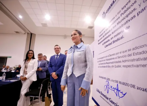 Avanza Guanajuato hacia una democracia sindical plena: Libia Dennise
