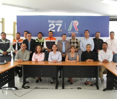 REFRENDA GOBIERNO DE IRAPUATO COORDINACIÓN PARA PROYECTO DEL TREN DE PASAJEROS