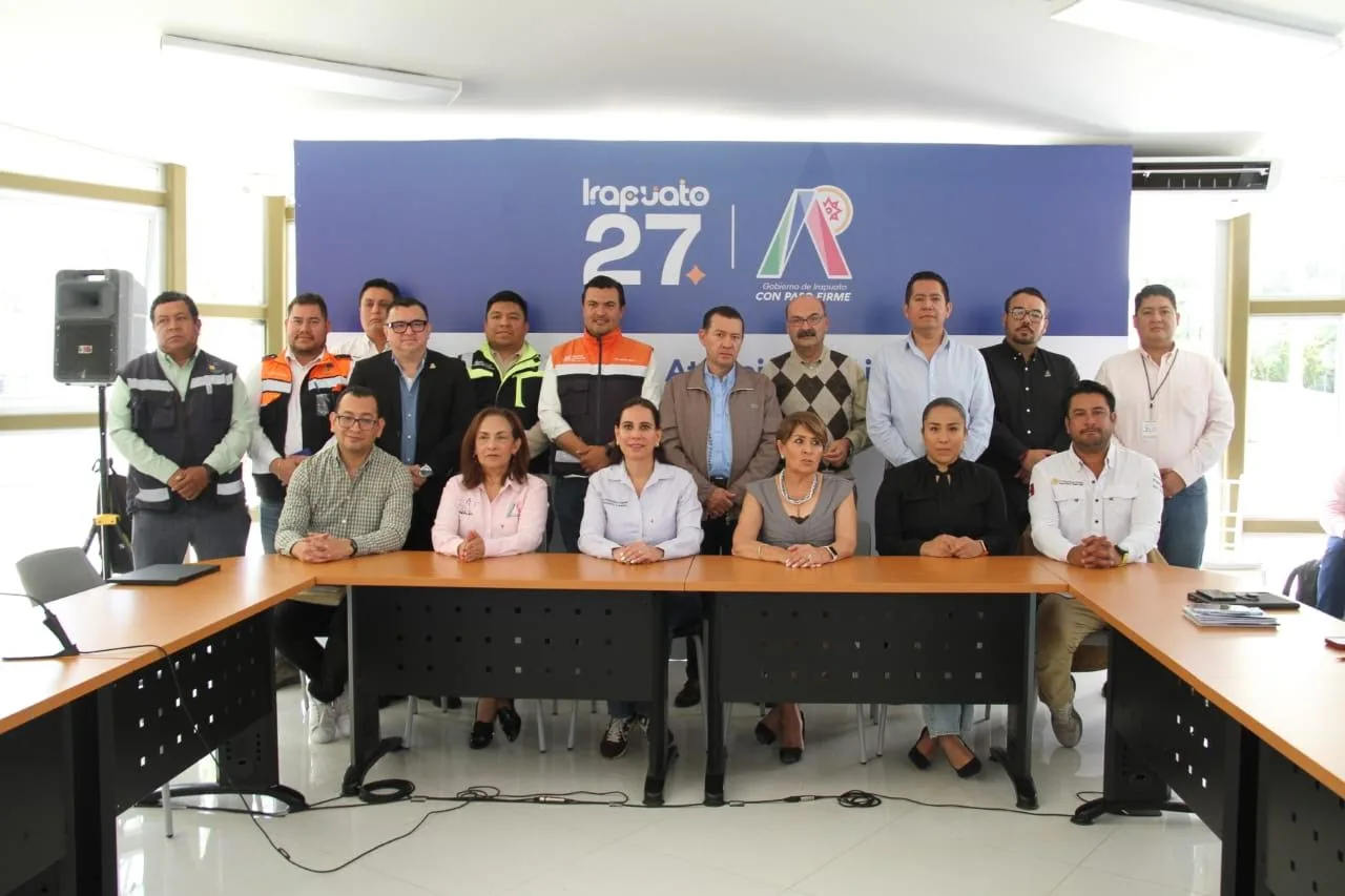 REFRENDA GOBIERNO DE IRAPUATO COORDINACIÓN PARA PROYECTO DEL TREN DE PASAJEROS