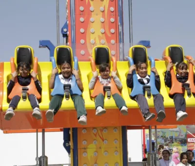 NIÑAS Y NIÑOS DE IRAPUATO DISFRUTAN LA FERIA DE LAS FRESAS 2026 CON ACCESO GRATUITO