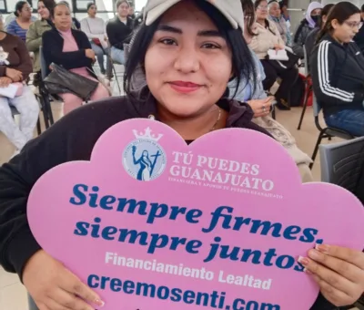 El apoyo “Creemos en Ti” le cambia la vida a nuevos emprendedores de Jaral del Progreso.