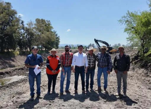 La rehabilitación del Río Turbio representa más que solo un proyecto para las y los agricultores de Manuel Doblado