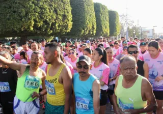Participan 350 personas en la Tercera Edición de la Carrera: Corre por el Agua