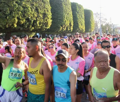 Participan 350 personas en la Tercera Edición de la Carrera: Corre por el Agua