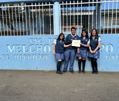 Líderes CECyTEG imparten curso de habilidades tecnológicas en primaria