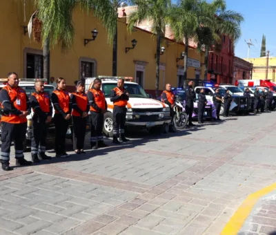 Se coordinan dependencias municipales e instituciones como Cruz Roja y Bomberos para cobertura del Operativo San Cristóbal en Manuel Doblado