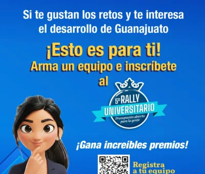 Secretaría de Finanzas abre convocatoria para el 5° Rally Universitario