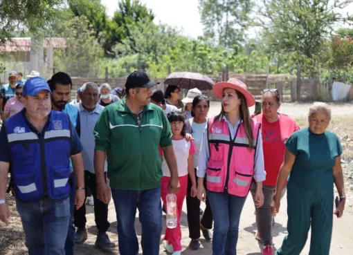 Limpian, reforestan e iluminan las comunidades de Medranos y Mezquite de Chávez