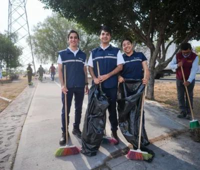 PARTICIPAN 25 EMPRESAS EN LA TERCERA JORNADA DE LIMPIEZA “BARRE EL FRENTE DE TU CASA”